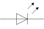 Light Emitting Diode Symbol